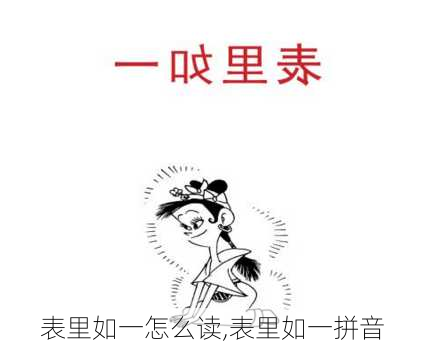 表里如一怎么读,表里如一拼音