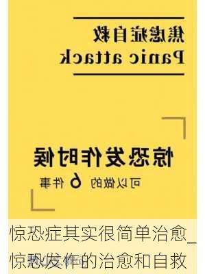 惊恐症其实很简单治愈_惊恐发作的治愈和自救