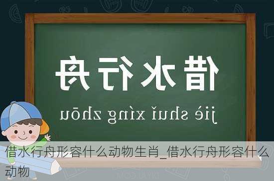 借水行舟形容什么动物生肖_借水行舟形容什么动物