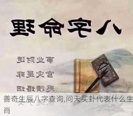 善奇生辰八字查询,问天买卦代表什么生肖